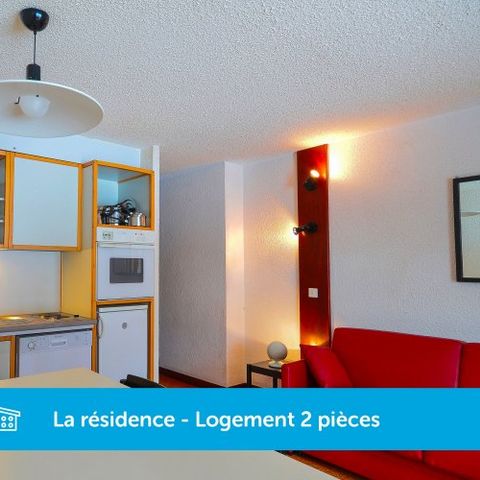 Appartement 7 personen - "La Résidence - Balcon" 3 Kamers 7 pers