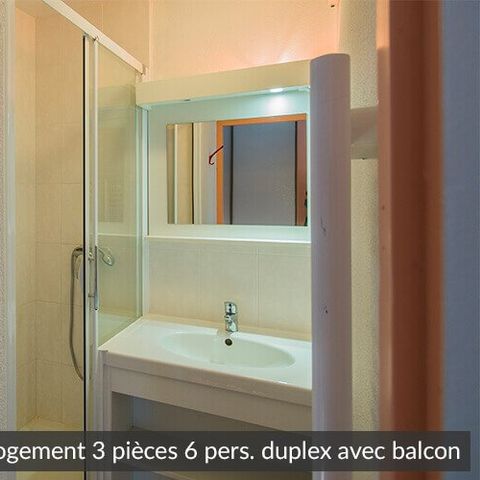 APPARTEMENT 6 personen - "Duplex en balkon" 3 kamers 6 pers