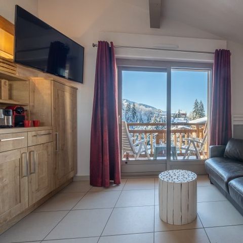 Apartement 4 Personen - "Etagenbetten und Balkon" 2 Zimmer 4 Pers.