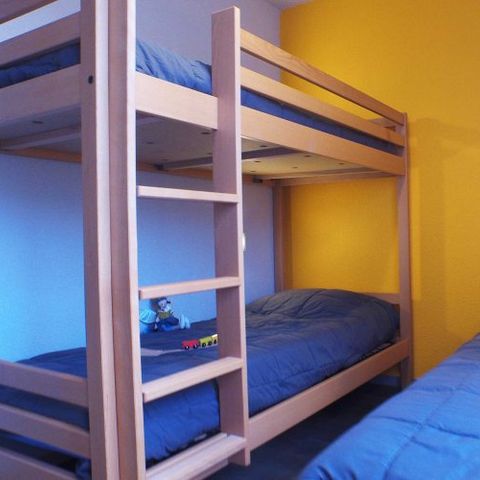 Apartement 5 Personen - Wohnung "Etagenbett" 2 Zimmer