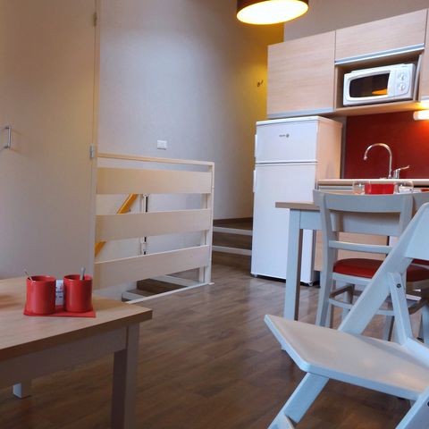 APPARTEMENT 5 personen - 2 kamers 5 pers