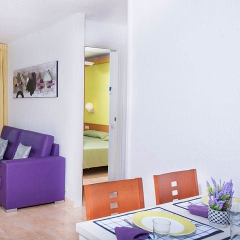 APARTEMENTO 4 personas - Tipo 2/4 Para 4 adultos o 4 adultos + 1 o 2 niños hasta 16 años