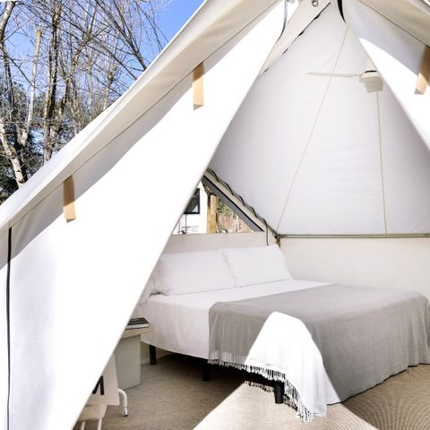 TENTE TOILE ET BOIS 2 personnes - Bell Tent