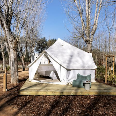 TENTE TOILE ET BOIS 2 personnes - Bell Tent