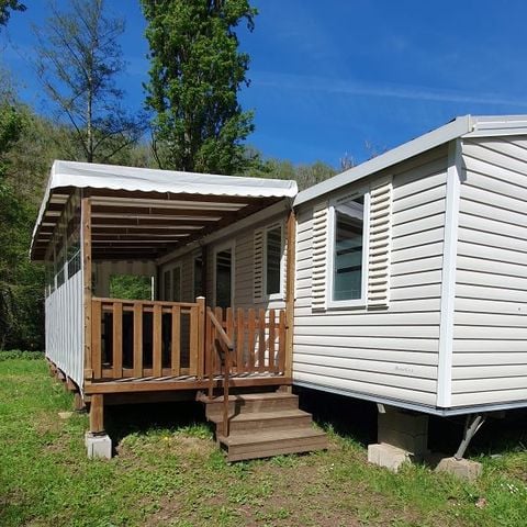 Stacaravan 6 personen - 3-slaapkamer IRM MERVEILLA MOBIEL HOME voor 6 personen met airconditioning