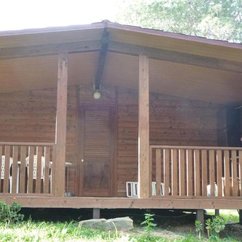 Bungalow 4 Personen - aus Holz 35 m²