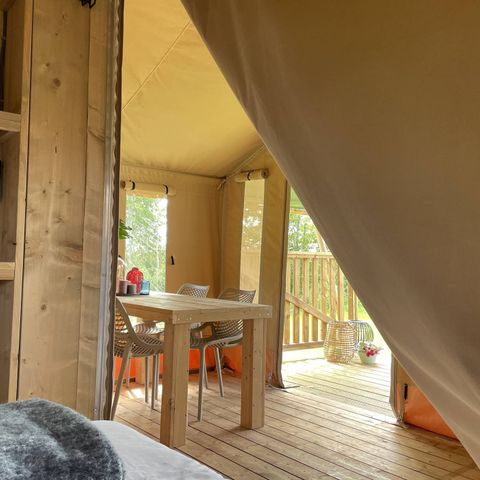 TENTE TOILE ET BOIS 5 personnes - Tente Safari Lodge (5P)