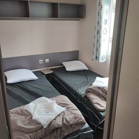 Stacaravan 6 personen -  Stacaravan met 3 slaapkamers