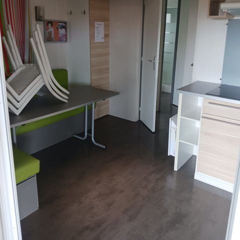 Stacaravan 5 personen - 204 MH 3 slaapkamers, airconditioning ,