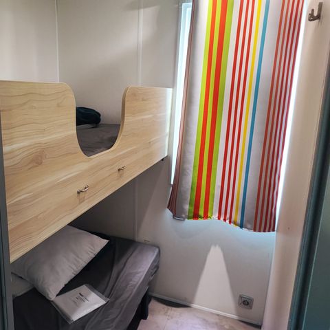 Stacaravan 5 personen - 204 MH 3 slaapkamers, airconditioning ,