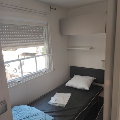 Stacaravan 6 personen - 301 MH 3 slaapkamers, airconditioning