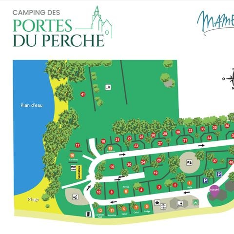 Camping Les Portes du Perche - Camping Sarthe - Afbeelding N°4