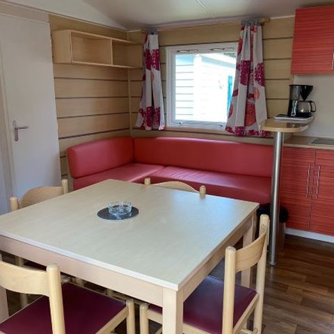 MOBILHOME 6 personnes - CONFORT - 32m² - 3 chambres + terrasse