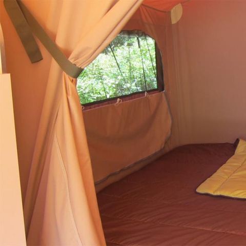 TENTE TOILE ET BOIS 5 personnes - Lodge VICTORIA 30m² - Finition Luxe (Samedi au samedi)