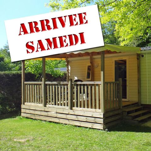 MOBILHOME 4 personnes - SENCILO - 2 chambres (Samedi au Samedi)