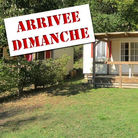 MOBILHOME 5 personnes - PRIVILEGE 2 chambres (Dimanche au dimanche)