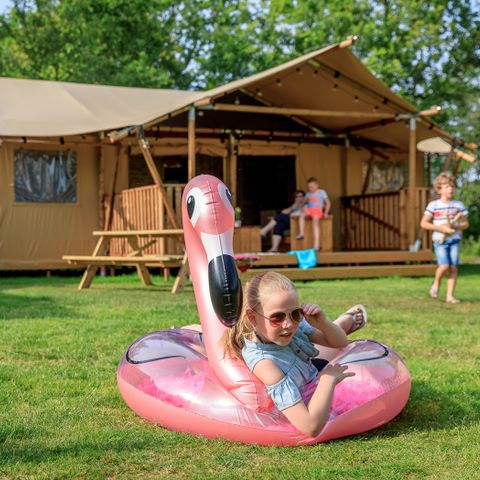 CANVAS AND WOOD TENT 6 people - Safari tent 6 pers. Appelgaard