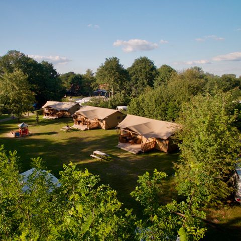 CANVAS AND WOOD TENT 6 people - Safari tent 6 pers. Appelgaard