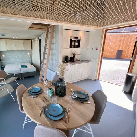 HOUSE 4 people - Veerse Meersuite (head house camping side)