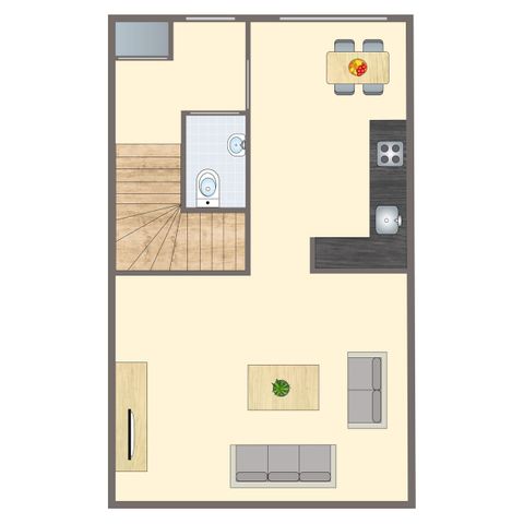 HOUSE 4 people - maisonette 4B1