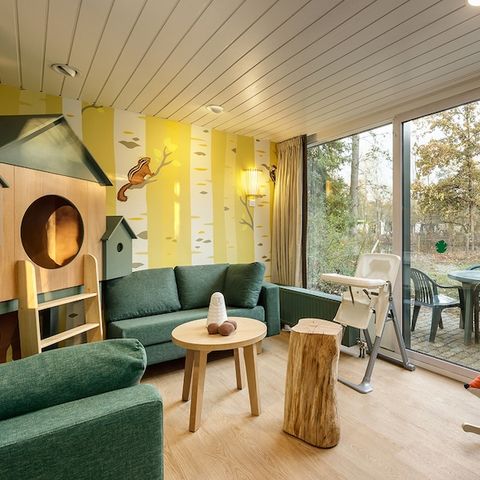 Bungalow 4 personen - Dieren in het bos EP1291