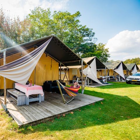 CANVAS AND WOOD TENT 5 people - Safari tent