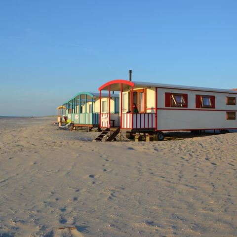 Stacaravan 4 personen - Pipowagen on the Beach