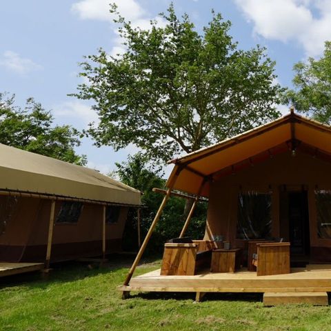 BUNGALOW 4 people - tent Glamping Desert