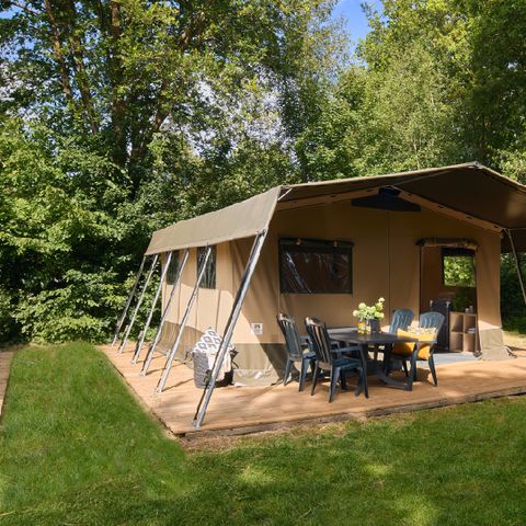 BUNGALOW TOILÉ 5 personnes - Tente bungalow Springbok