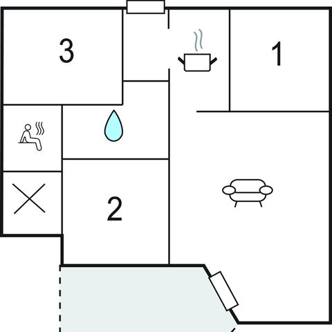 MOBILE HOME 2 people - mobile home/chalet DSH601