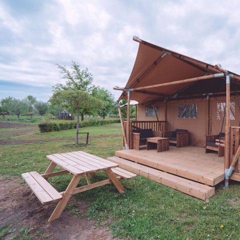 TENT 5 people - air-conditioned glamping