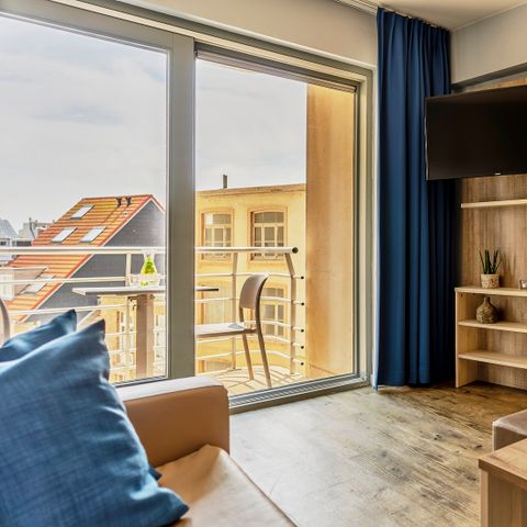 APPARTEMENT 4 personnes - Confort | 2 Chambres | Balcon - Vue sur la ville