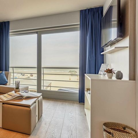 APPARTEMENT 4 personnes - Confort | Chambre à coucher - Coin nuit | Balcon - Vue sur la mer