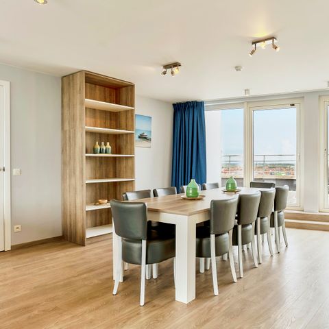 APPARTEMENT 10 personnes - Penthouse | 3 Chambres - Coin nuit | Terrasse sur le toit - Vue sur la mer