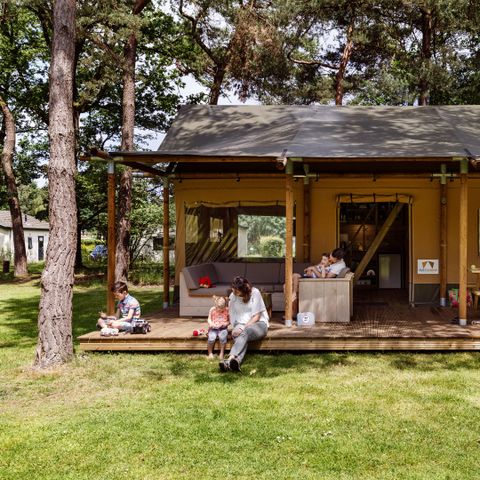 CANVAS AND WOOD TENT 5 people - Moose