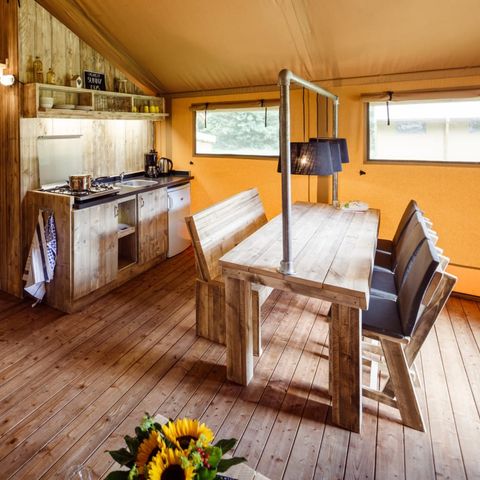 SAFARIZELT 7 Personen - Safari-Zelt der Wold Lodge