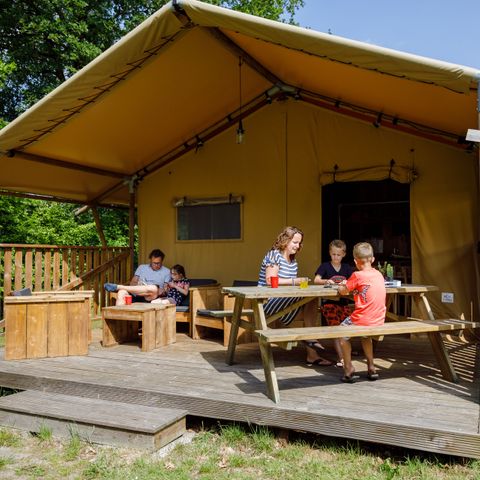 CANVAS AND WOOD TENT 6 people - the Wold Lodge