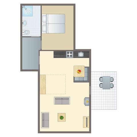 APARTMENT 4 people - 4A