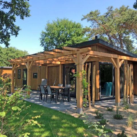 Bungalow 4 personen - Heide Lodge Eco met Jacuzzi