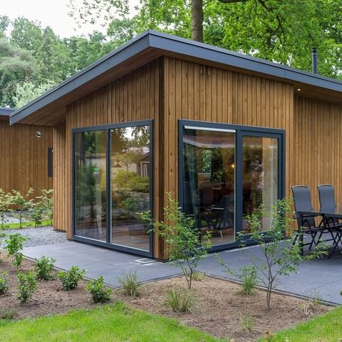 Bungalow 4 personen - Wood Lodge Eco met Sauna