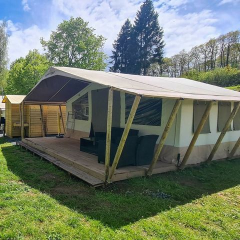 CANVAS AND WOOD TENT 5 people - Eifel