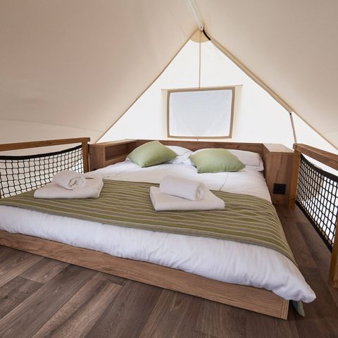 Bungalow 6 personen - tent Glamping