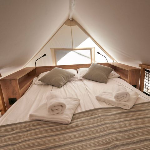 Bungalow 4 personen - tent Glamping