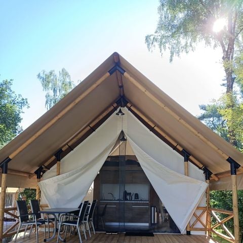 Bungalow 4 personen - tent Glamping