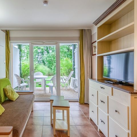 STUDIO 3 people - Studio - 1 sleeping alcove - Terrace or balcony - Garden Level - Quartier de Hameau district