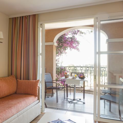 Studio 4 personen - Studio - 1 sleeping alcove - Terrace - Sea view