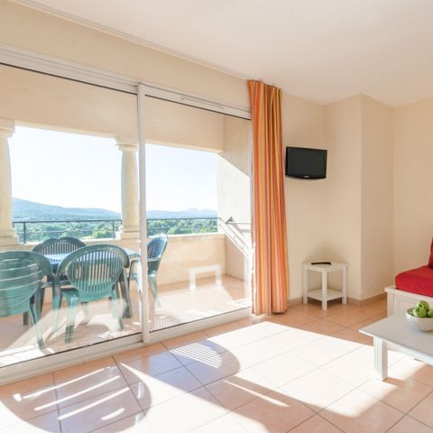 Appartement 6 personen - - 1 bedroom + 1 sleeping alcove - Balcony