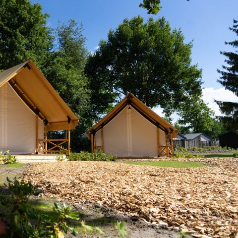 CANVAS AND WOOD TENT 4 people - Pebble Lodge 4