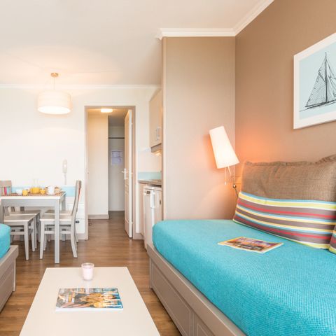 Studio 5 personen - Studio - 1 sleeping alcove - Sea view - Terrace or balcony