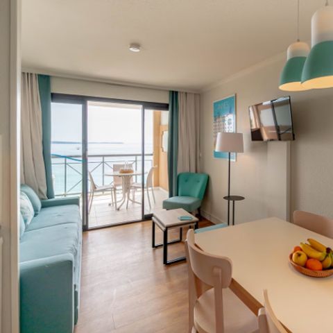 Appartement 4 personen - - 1 bedroom - Sea view - Air-conditioned - Terrace or balcony